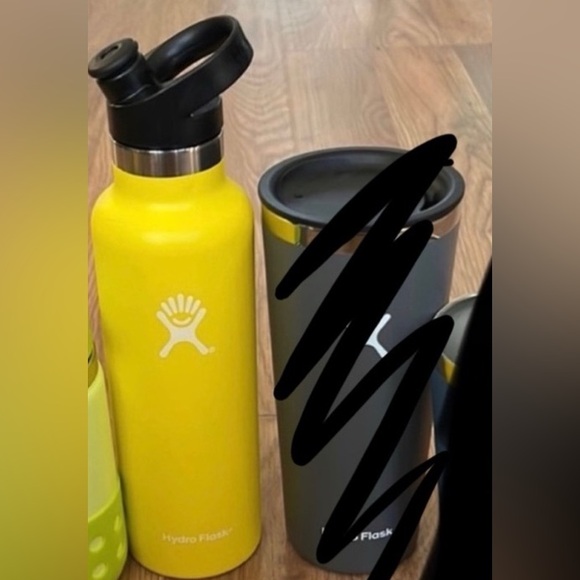 32 oz hydro flask straw lid rain Hydro Flask 32 oz Wide Mouth Travel Bottle with Flex Straw Cap – Campmor main image 0